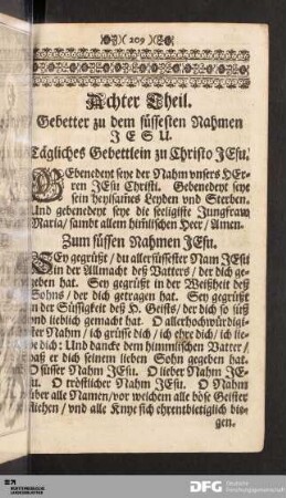Achter Theil.