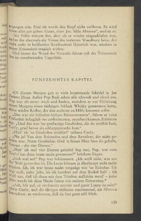 Fünfzehntes Kapitel