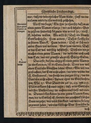 [I. Gottesfurcht.]
