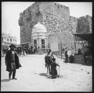 Vor dem Jaffator [Jerusalem]