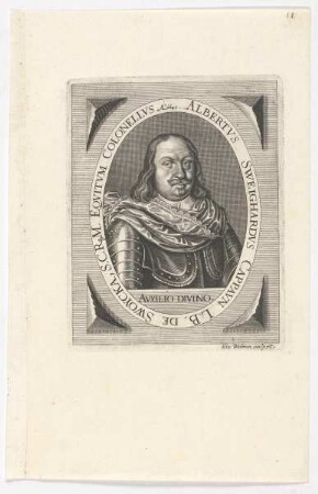 Bildnis des Albertus Schweighardus Cappaun