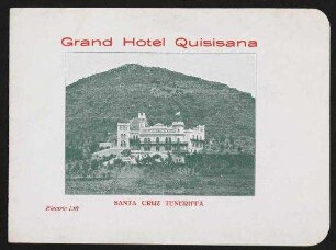Grand Hotel Quisisana, Santa Cruz Teneriffa
