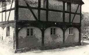 Fachwerkhaus in Niesendorf : Tykowany dom w Nižej Wsy