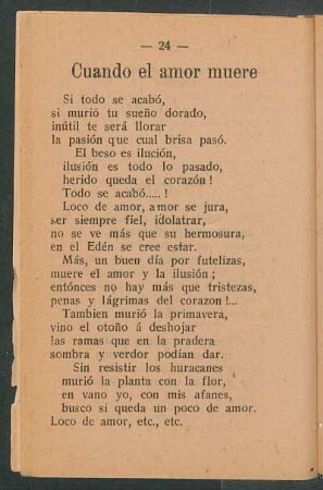 Cuando el amor muere