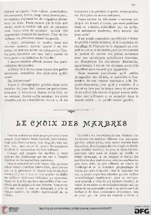 2: Le choix des marbres, [1]