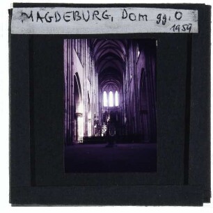 Magdeburg, Dom : Innenansicht
