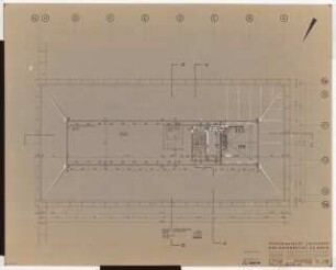 Physikalische Institute der Universität Köln: 2. Physik Grundriss DG, 1:100