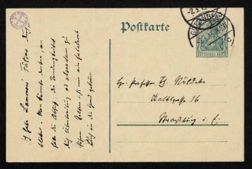 Brief 18: 02.03.1913