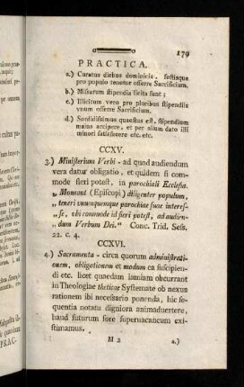179-189, CCXV - CCXXII