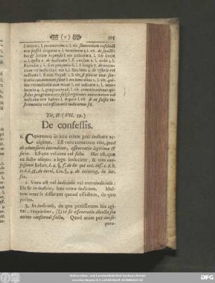 Tit. II. (VII. 59.) De confessis.