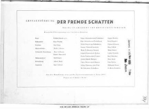 Der fremde Schatten