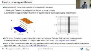 On reducing spurious oscillations in discontinuous Galerkin methods for convection-diffusion equations