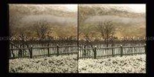 Winterlandschaft im Gebirge