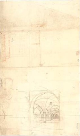 Fischer, Theodor; Oberbessenbach; St. Stephanuskirche - Innenraum (Perspektive)