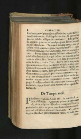 De Temperantia.