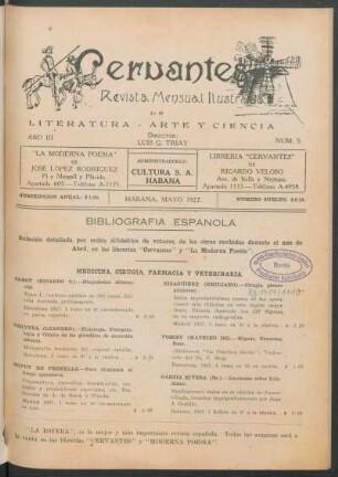 Bibliografía española