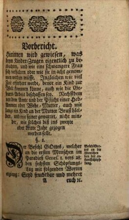 D. Nicolai Boerners, Com. Palat. Caesar. der Röm. Kayserl. Leopold-Carolinischen Reichs. Acad. Nat. Cur. Collegae, Kinder-Arzt, d.i. Unterricht von Kinder-Kranckheiten, Wie selbige zu verhüten, zu erkennen und zu curiren. In welchem Statt eines Vorberichts erinnert wird, was beym Geschäfte des Kinder-Zeugens zu beobachten, und wie eine Schwangere sich zu verhalten habe, wenn sie gesunde Kinder zur Welt bringen will. Ingleichen Wie lange ein Kind im Mutter-Leibe verweilen, und was bey dessen Geburth beobachtet werden müsse. Worzu noch kömmt, Was von dem Amte und der Pflicht einer Heb-Ammen oder Wehe-Mutter zu gedencken nöthig. Nicht weniger, wie viel Zeit ein Kind an der Mutter-Brust gelassen, und wie seiner gewartet, auch auf was Art solches bis ins zweyte oder dritte Jahr gezogen werden solle : Nebst vorgesetzten Lebens-Umständen des Verfassers