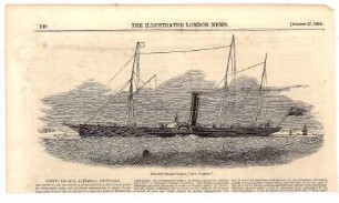 The new steam-packet "Her Majesty"