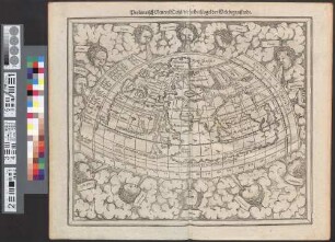 Ptolemeisch General-Tafel, die halbe Kugel der Welt begreiffende