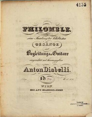 Volkslied : (Mein Schatz ist ein Reiter) ; mit Begleitung der Guitarre