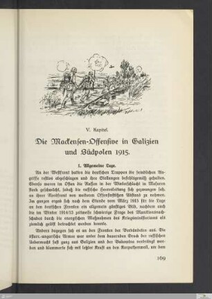 V. Kapitel: Die Mackensen-Offensive in Galizien und Südpolen 1915