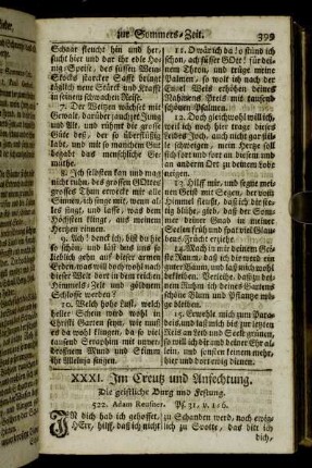 XXXI. Im Creutz und Anfechtung.