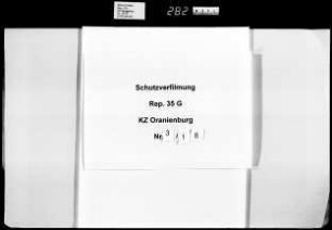 Schutzhaft namentlich genannter Häftlinge, Buchstabe K