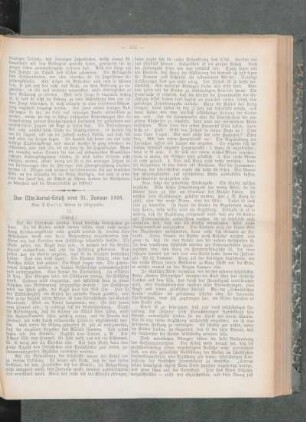 ¬Der¬ Ministerial-Erlaß vom 31. Januar 1908 : (Schluß)