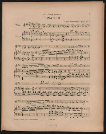 No. 2: Sonate II : op. 12, No. 2