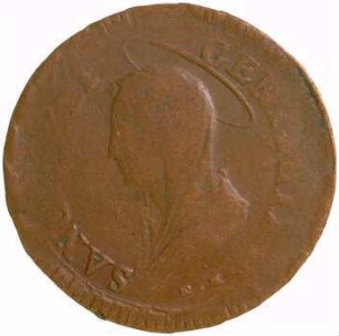 Münze, 5 Baiocchi, 1797
