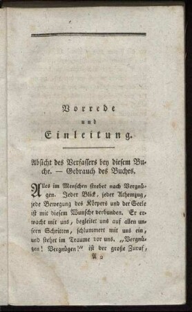 Vorrede und Einleitung.