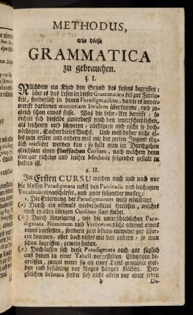 49-56, Methodus