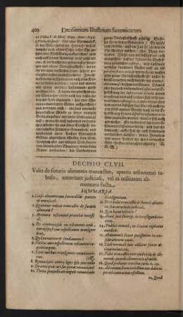 Decisio CLVII.