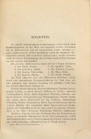 Lehrbuch der Haut- und Geschlechtskrankheiten : für Studirende und Ärzte, 1. Hautkrankheiten