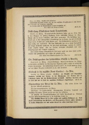 Beschießung Dünkirchens durch Torpedoboote.