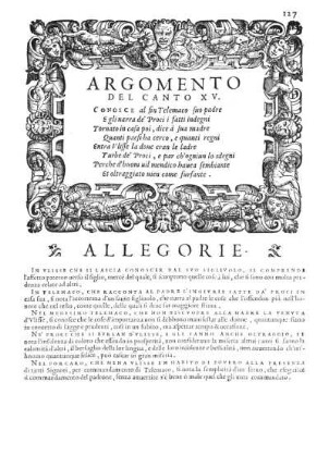 Argomento Del Canto XV.