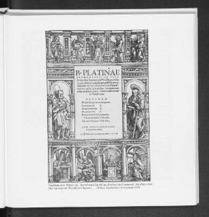 Titelblatt zu B. Platinae