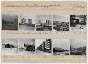 Straßenansichten: Cottbuser Platz und Umgebung. Berlin, Hellersdorf, Cottbuser Platz