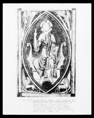 Missale aus Saint-Corneille, Majestas Domini