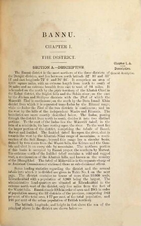 Gazetteer of the Bannú District. 1883-4