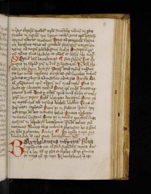 Jacobus de Voragine: Legenda aurea. Ex legenda aurea sive Lombardica de nomine sancti Bartholomei apostoli