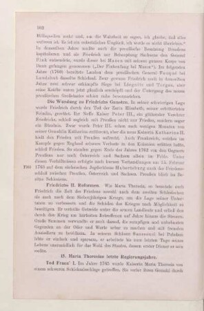 15. Maria Theresias letzte Regierungsjahre