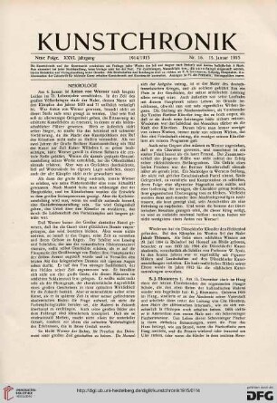 Heft 16 (15. Januar 1915)