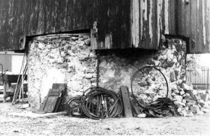 Zschadraß-Collmen. Paltrockmühle, ehem. Bockmühle, Detail