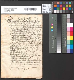 Vorratifikation des desfallsigen Vergleichs (s. Nr. 5337) (Grenzbegehung; Solemacher, Zimmermann, Hatzfeld, Schröder).