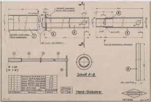 Hand-Silobohrer