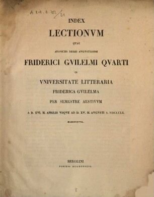 M. Grunnii Corocottae. porcelli testamentum ed. Moriz Haupt