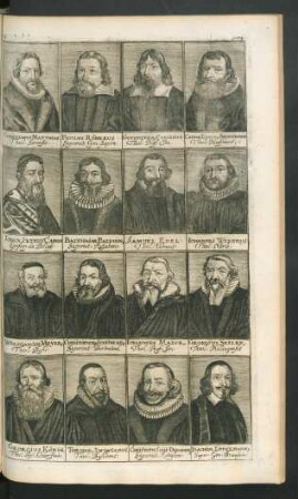 Porträts von Theologen etc.