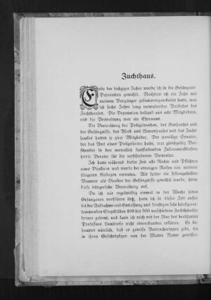 Zuchthaus.