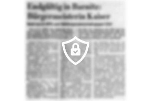 Endgültig in Barnitz: Bürgermeisterin Kaiser